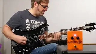 Orange Vintage Sustain + Rickenbacker Bass