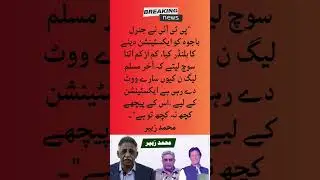 PTI ne General Bajwa ko extension dainay ka blunder kya #muhammadzubair #imrankhan #pti #pmln