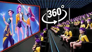 KPop Demon Hunters 360&deg; - Cinema Hall | 4K VR 360 Video
