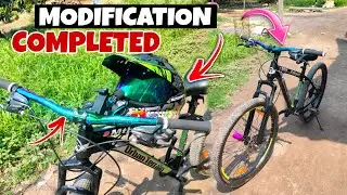 cycle and helmet modification complete 😍 || full rainbow wrap❤️ || part-2