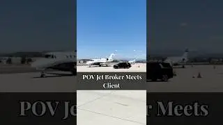 POV: Meeting a Private Jet Client #privatejetlife #jetbroker #businessaviation