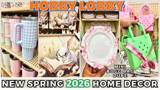Hobby Lobby Spring 2026 Shop With Me 🌸 NEW Easter Decor, Home Decor & Viral Dupes