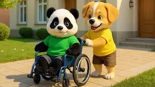 Baby Puppy Risks His Life to Save His Friend 🚗🐶😭💔 Becomes a SuperHero Forever ❤️From Hurt to Hero ❤️