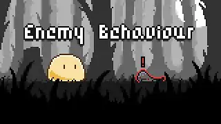 Simple behavior for my slime ENEMY! #Devlog4 | Godot4