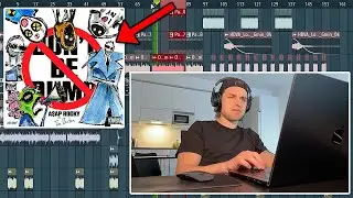 Making a ASAP Rocky &ldquo;Don&rsquo;t Be Dumb&rdquo; Type Beat | FL Studio Cookup