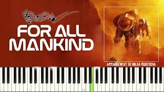 Jeff Russo - For All Mankind - Main Title | Piano Cover + Synthesia Tutorial