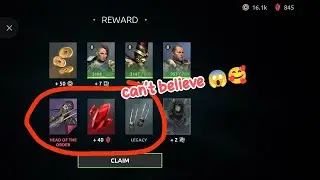 New rank season costume chest opening wow! 🤩😍 finally I got this skin l Shadow fight 4 arena