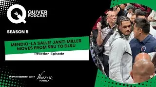 Mendio-LA SALLE! Janti Miller moves from SBU to DLSU Reaction Episode