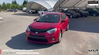 2015 Toyota Corolla LE with LOW Kilometers !!