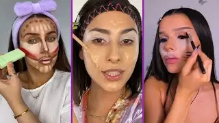 Amazing makeup transformation compilation 2021 || Best instagram makeup tutorial #24