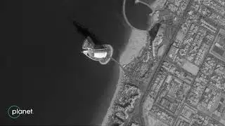 SkySat Video of Dubai, United Arab Emirates