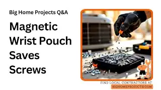 Magnetic Wrist Pouch Screw Counting Technique
