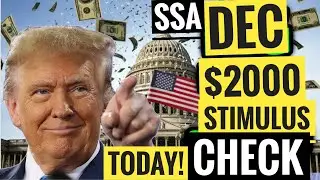 BREAKING NEW Update $2000+📈IRS Stimulus Check💰Sending Out if?🎉Social Security Increase SSI,SSDI,VA?✅