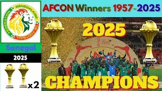 All AFCON Winners List (1957&ndash;2025) | Every Africa Cup of Nations Champion.
