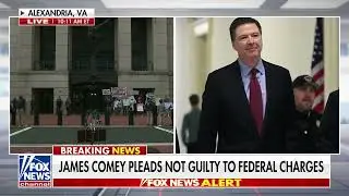 james Comey pleads not guilty