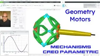 Creo Parametric — Механизмы — Как определить геометрический двигатель