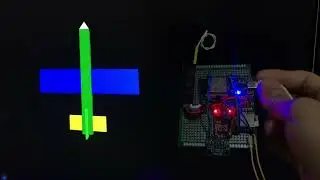 Adxl345 e um esp 32 test de aceler&ocirc;metro 