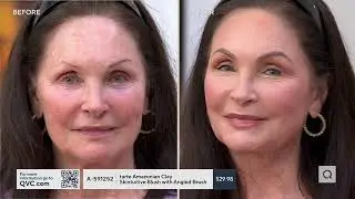 tarte Amazonian Clay Skintuitive Blush with Angled Brush on QVC