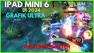IPAD MINI 6 TEST GAMING GRAFIK ULTRA HD Mobile Legends | by ANTI META