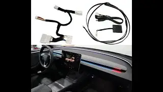Funktionen Tesla BSD Lichtleiste