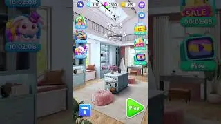 Welcome To Happy Merge Home! A newish game I like&been playing a cpl Wks! #merge #decorate