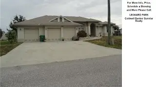 10600 AYEAR ROAD, PORT CHARLOTTE, FL Presented by LEONARD PARK.