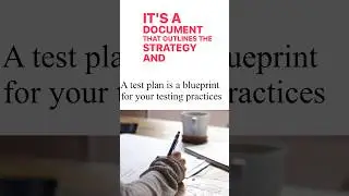 QA test plan #qa #softwaretesting #softwaretester