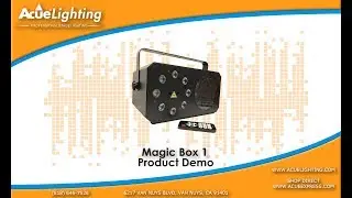Magic Box I LED Effect Light Product Demo By Acue Lighting