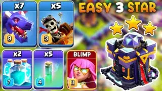 TH15 Dragon Rider Attack - Best TH15 Dragon + Dragon Rider Attack Strategy (Clash of Clan)
