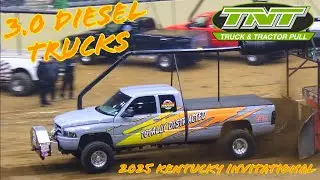 Truck Pulling 2025 - 3.0 Diesel Trucks qualifying for the finals of the Kentucky Invitational!