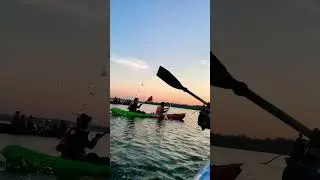 #mundrothuruthu  #kayaking #vibes #friends #boating #kerala #tourism #kollam #places #music #song