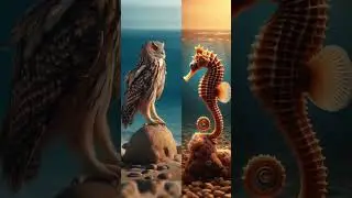 3D 😱 Ai animals fusion 💥👹 #aicreations #animals #fusion #trend #shorts
