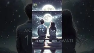 Akash And Swati Name Status #akash #swati #couple #nameart #namestatus #shorts  #SubscribeAndExplore