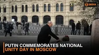 Putin Commemorates National Unity Day in Moscow