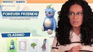 Новое событие с наградами в Sims 4 &mdash; это уныло?! (Играем в событие &laquo;Друзья навсегда&raquo;)