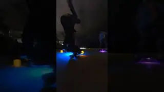 Cruisin Venice Beach at night | concrete snowboarding #summerboard #insta360 #esk8life #losangeles
