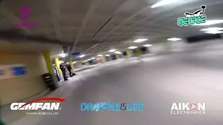 Follow footage in multistorey carpark by Jab1a