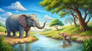 A Story of Elephant and Monkey Friendship and hardship | Kids Story Toons
