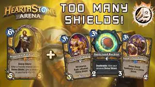 The Most Insane Divine Shield Synergy! | 12 Win Paladin Hearthstone Arena Underground