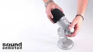 Windscreen for Blue Yeti and Yeti PRO Microphones - Foam Pop Filter