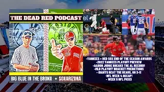 Aaron Judge Gets 62, Yankees/Red Sox Awards, Playoff Preview! | Dead Red Podcast EP18