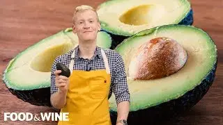 A Super Easy Way to Pit and Slice an Avocado | Mad Genius Tips | Food & Wine