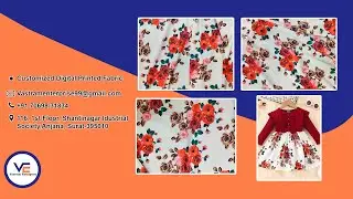 Digital Fabric Printing Process | Customized Digital Printed Fabric by Vastram Enterprise