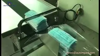 3 ply Mask Box Packing Machine for Disposable Medical Surgical Mask Packaging Machine