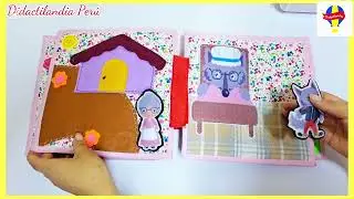 Cuento Sensorial La caperucita Roja de fieltro