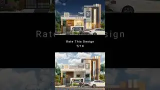 Rate this house front elevation design