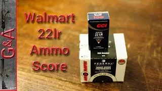 Walmart 22lr Ammo Score  4/12/2015