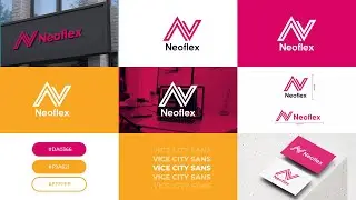 Designing Letter N Logo in Adobe Illustrator || 26 Letter Logo Design Challenge