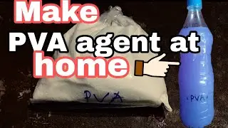 PVA (polyvinyl alcohol) to pva release agent. Homemade