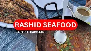KARACHI PAKISTAN, STREET FOOD, WALKING TOUR, PORT GRAND, RASHID SEAFOOD #food